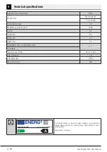 Предварительный просмотр 6 страницы Beko WEY106052 User Manual