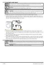 Предварительный просмотр 8 страницы Beko WEY106052 User Manual