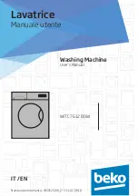 Beko WITC7612B0W User Manual preview