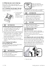 Предварительный просмотр 21 страницы Beko WITC7613XW User Manual