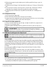 Предварительный просмотр 75 страницы Beko WITV 8712 XW0 User Manual