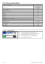 Предварительный просмотр 5 страницы Beko WITV 8712 XW0R User Manual