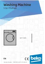 Beko WIY72545 User Manual preview