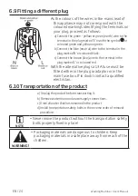 Предварительный просмотр 24 страницы Beko WJ837543W User Manual