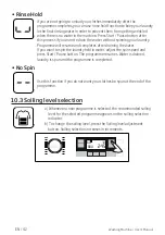 Предварительный просмотр 42 страницы Beko WJ837543W User Manual