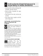 Preview for 44 page of Beko WKD6246W User Manual