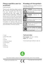 Preview for 7 page of Beko WKM 8306 B User Manual