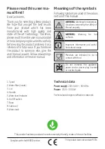 Preview for 7 page of Beko WKM 8307 B User Manual