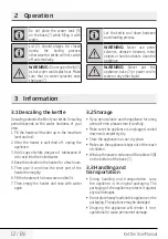 Preview for 12 page of Beko WKM 8307 B User Manual