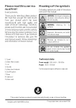 Preview for 7 page of Beko WKM 8307 W User Manual