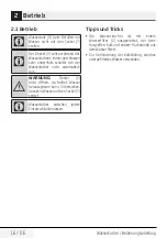 Preview for 16 page of Beko WKM 8307 W User Manual