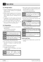 Preview for 8 page of Beko WKM1226B User Manual