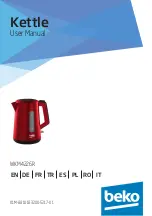 Beko WKM4226R User Manual preview