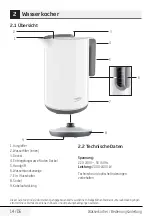 Preview for 14 page of Beko WKM6246W User Manual