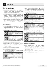 Preview for 15 page of Beko WKM6246W User Manual