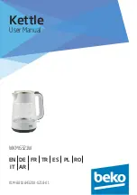 Preview for 1 page of Beko WKM6321W User Manual