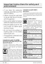 Preview for 8 page of Beko WKM6321W User Manual