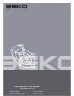 Предварительный просмотр 36 страницы Beko WM 5101 W Installation & Operation Manual