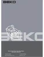 Preview for 21 page of Beko WM 5102W Installation & Operating Instructions And Washing Guidance