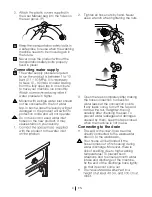 Preview for 9 page of Beko WM 6110 W Installation & Operating Instructions And Washing Guidance