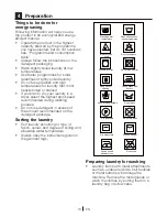 Preview for 13 page of Beko WM 6110 W Installation & Operating Instructions And Washing Guidance