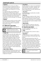 Preview for 20 page of Beko WM 622 W User Manual