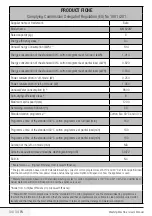 Preview for 34 page of Beko WM 622 W User Manual