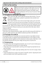 Preview for 6 page of Beko WM 74125W User Manual