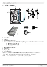 Предварительный просмотр 9 страницы Beko WM 84125W User Manual