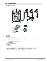 Предварительный просмотр 7 страницы Beko WM 95135 LB User Manual