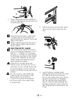 Preview for 9 page of Beko WM7120W Installation & Operating Instructions And Washing Guidance