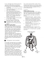 Preview for 11 page of Beko WM7120W Installation & Operating Instructions And Washing Guidance