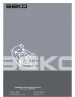 Предварительный просмотр 40 страницы Beko WM7120W Installation & Operating Instructions And Washing Guidance