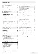 Preview for 3 page of Beko WM74145W User Manual