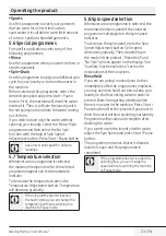 Preview for 23 page of Beko WM74165W User Manual