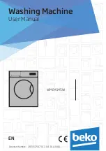 Beko WM84145W User Manual preview