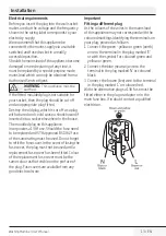 Preview for 13 page of Beko WM84145W User Manual