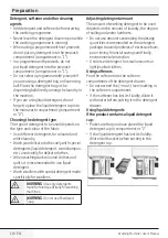 Preview for 18 page of Beko WM84145W User Manual