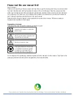 Preview for 2 page of Beko WM85135LW User Manual