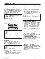 Preview for 26 page of Beko WM85135LW User Manual