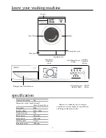 Предварительный просмотр 5 страницы Beko WMA 510 S Installation & Operating Instructions Manual