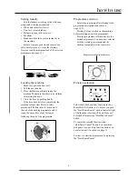 Предварительный просмотр 9 страницы Beko WMA 510 S Installation & Operating Instructions Manual