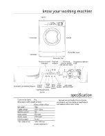 Предварительный просмотр 5 страницы Beko WMA 620 S Installation & Operation Instructions