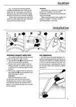 Preview for 4 page of Beko WMA10W Manual