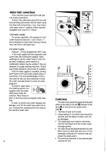 Preview for 5 page of Beko WMA10W Manual