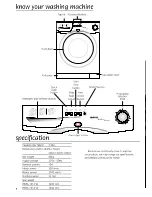 Предварительный просмотр 3 страницы Beko WMA1613 Manual