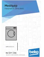 Предварительный просмотр 18 страницы Beko WMB 51001 Y+ User Manual