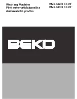 Beko WMB 51021 CS PT Manual preview