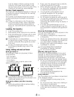 Preview for 6 page of Beko WMB 51021 CS PT Manual