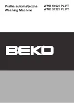 Beko WMB 51021 PL PT User Manual preview